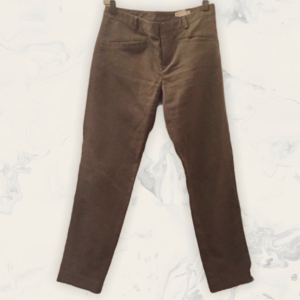 Club Monaco Dark Khaki Pants 0 - Picture 1 of 4